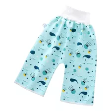 Shorts Bebê Fralda Saia Absorvente Impermeável Potty-l Taman