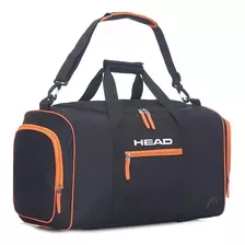 Bolso Head Negro Naranja Hombre