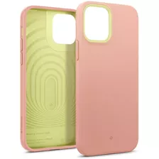 Funda Spigen Nano Pop Peach Pink Para iPhone 12 Pro / 12