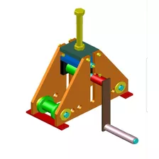 Projeto Para Construir Calandra Manual Envio Imediato