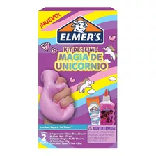 Kit De Slime Elmers Magia De Unicornio - Set De 2 Piezas