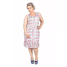 Vestido Festa Romântico Feminino Plus Size