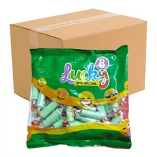 Pastilla Lucky 8 Verde 200g X 30u