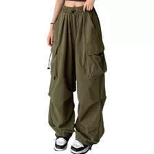 Pantalones Cargo, Ropa De Calle, Pantalones Casuales Con Bol