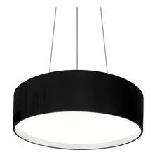 Lustre Pendente Newline Circle Sn10155 E27 Preto E Branco