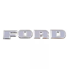 Ford, Emblema Letras Ford F100 F350 F600 Do Capô Cromado