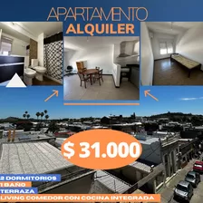 Apartamento En Alquiler Centro De Minas $31.000 + Gc