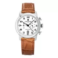 Reloj Lancaster Caballero Blanca 0685lssbnmr