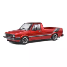 Vw Caddy Mk1 1982 Rojo Escala 1:18 Solido