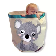 Canasto De Juguetes Para Niños, Diseño De Koala Organizador