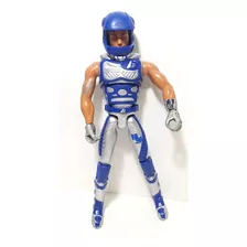 Boneco Max Steel Da Moto Acrobática Antigo Mattel 