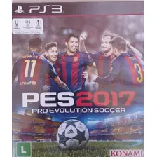 Pes 17 Ps3 Midia Fisica.