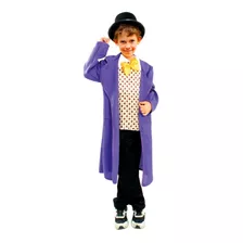 Disfraz Dia Del Libro Libro Niño Willy Wonka