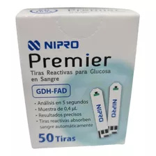 50 Tiras Reactivas Nipro Premier