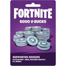 Tarjeta Fortnite 5000 Pavos Gift Card [ Código Digital ]