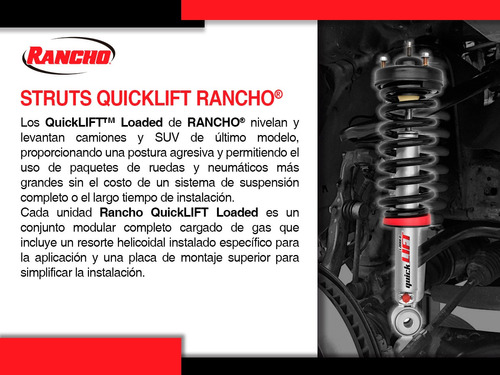 2 Ensambles De Strut Y Resorte Quicklift Del Qx56 04-11 Foto 5