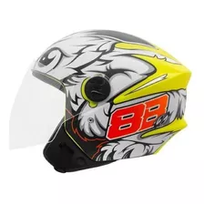 Capacete Liberty 3 New Gp 88 Fosco Amarelo 60 