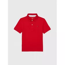 Camiseta Polo Vermelha Tommy Hilfiger - Menino