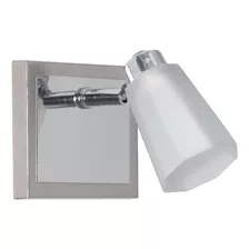 Aplique Pared 1 Luz Baño Moderno Tulipa Facetada Led G9 Vg