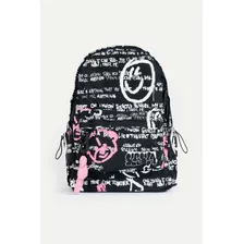 Mochila Graff Estampada De Nylon 47 Street