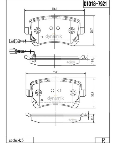 Balatas Ceramicas Tra Audi A8 Quattro V8 4.2l 04/10 Dynamik Foto 2