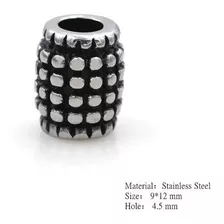 Beads Charms Tubo Para Pulsera Brazalete Paracord Tbm1