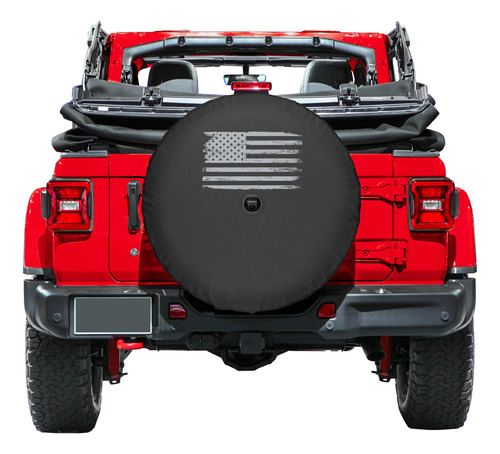 - 33  Soft Jl Tire Cover For Jeep Wrangler Jl (with Bac... Foto 4