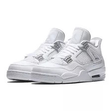 Tenis Jordan Retro 4 Mujer 50% Descuento Blanca