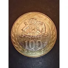 Moneda 100 Pesos Error Acuñación 