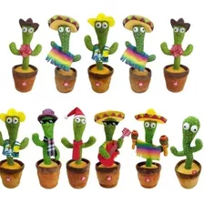 Cactus Bailarín, Graba, Repite, Brilla, Recargable, Tik Tok 