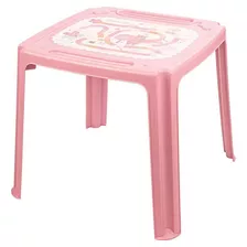 Mesinha E Cadeira Mesa Decorada Petit Rosa