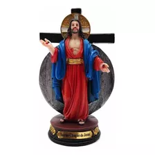 Imagem Santa Chagas De Jesus 12,5 Cm - Resina Premium