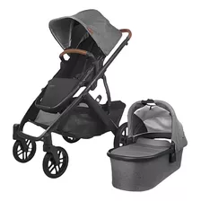 Cochecito De Paseo Uppababy Vista V2 Greyson Con Chasis Color Carbón