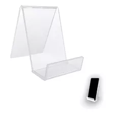 Expositor Suporte Celular P/ Mesa Acrílico Cristal Kit 10 Un