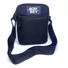 Shoulder Bag Preta Mini Bombey Bolsa Tira Colo Necessaire