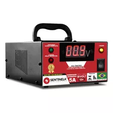 Carregador Bateria Automotivo Carro Moto 5a 12v - Sentinela