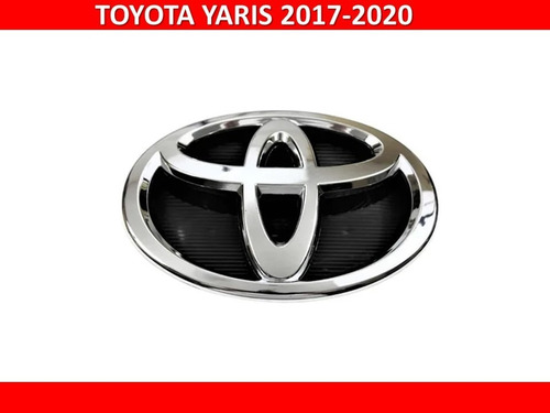 Emblema Para Parrilla Toyota Yaris 2017-2020 Foto 3