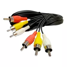 Cable 3 Rca 3 Rca Video 1.80mts.