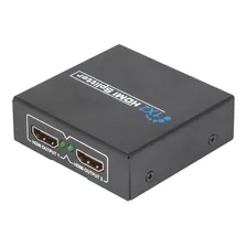 Splitter Hdmi 1x2 Full Hd Activo 2 Salidas 1080p Tv / Metal 