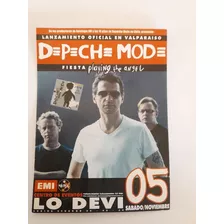 Afiche Recital Depeche Mode Lo Devi Noviembre(ff528
