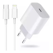 Cargador 20w Compatible Con iPhone XR Usb-c A Lightning 