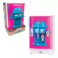 Brinquedo Geladeira Completa Acessórios Infantil Meninas 