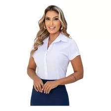 Blusa Social Feminina Executiva + Brinde