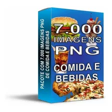 Pacote 7.000 Imagens Png Comidas E Bebidas Design Arte