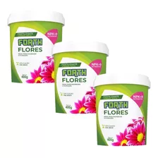 Kit Adubo Forth Flores 3 X 400g - Beleza E Cores Exuberantes