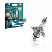 Philips Lampada Farol Moto H4 Xtreme Vision 60/55w +130%