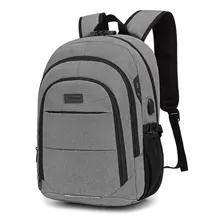 Mochila Urbana Ocixem 7003 Color Gris Oscuro Diseño Liso 35l