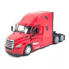 1/32 Trailer Freightliner Cascadia Welly Color Rojo