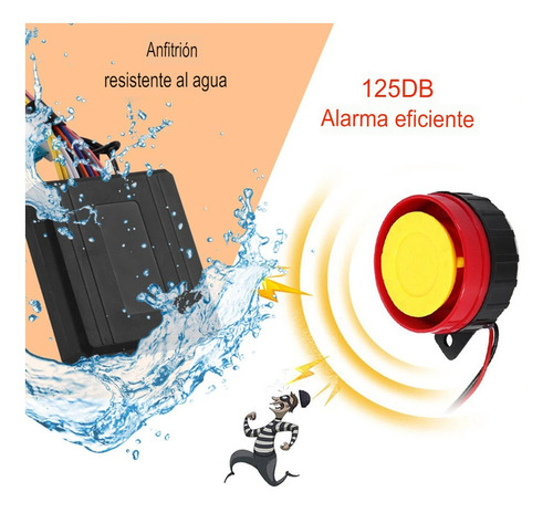 Alarma Para Moto De Largo Alcance Con 2 Controles Kit Sensor Foto 6