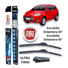 Kit Juego Escobillas Delanteras Fiat Nuevo Palio 2013 A 2023